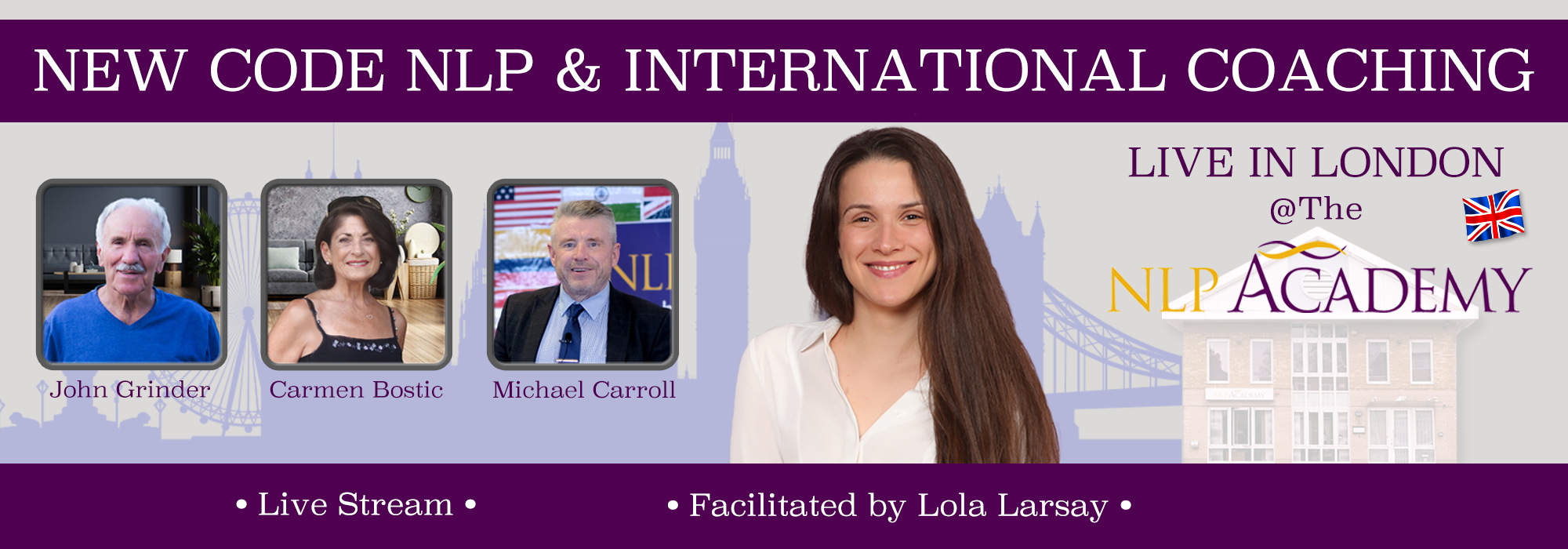NLP Practitioner and International Coaching Certification - London